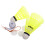 3Pz Kit Self Training Badminton Elastico Con Pallina Gialla Indoor 1