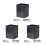 3Set Base Protettiva Nero in Robustezza Per Casa 4
