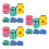 18Pz Veicoli Pull-Back Sicuri E Resistenti Gioco Bambini Colorati 2