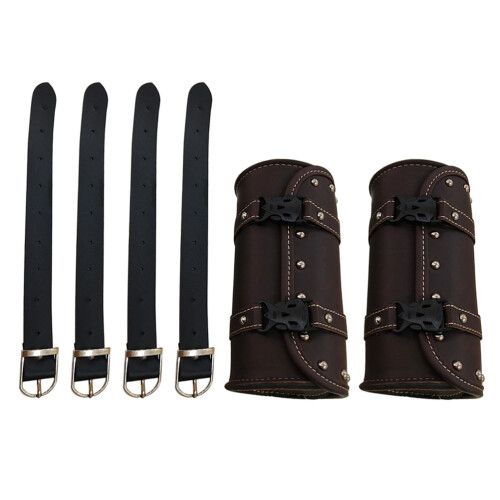 2Pz Borsa Laterale in Pelle PU Impermeabile Per