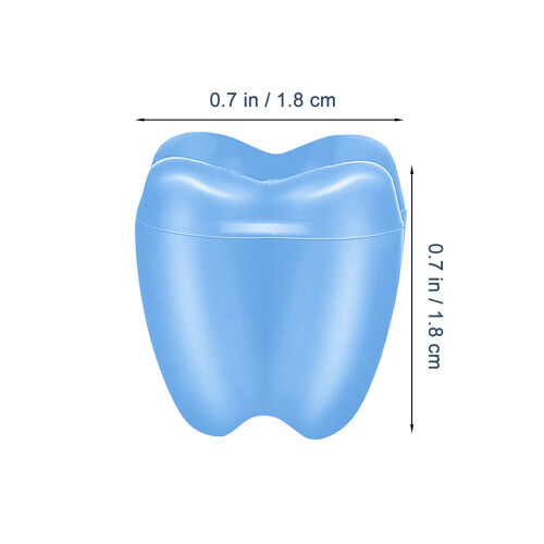 25Pz Scatole Ricordo A Forma Dente Per 2
