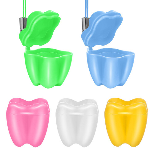 25Pz Scatole Ricordo A Forma Dente Per 1