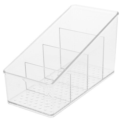 2Pz Porta Bustine Tè E Zucchero Organizer in Pet Trasparente Multiuso 1