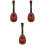 3Pz Ukulele Marrone Per Bambini Leggero E Robusto Da Gioco 3