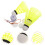 3Pz Kit Self Training Badminton Elastico Con Pallina Gialla Indoor 8