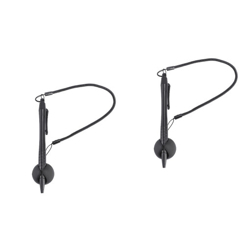 2Pz Stylus Nera Per Dispositivi Touch Precisione Punta Morbida 2