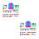 2Set Set Pittura Bambini Con Spugna E Mantelle Impermeabili 8
