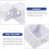 18Pz Staffe Per Tende A Rullo Materiale ABS Finestra 5