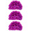 3Pz Cappello Nuoto Viola Con Fiore 3D, E Impermeabile 7