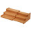 2Pz Legno Khaki Per Spezie Espandibile Organizer Cucina 2