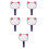 5St Droog Uitwisbare Paddles Bord Multifunctioneel Voor 3