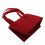 3Pz Porta Vino Feltro Rosso Multicella 6 Bottiglie Robustezza 4