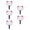 5St Droog Uitwisbare Paddles Bord Multifunctioneel Voor 4