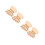 4Set Porta in Legno Beige Con Coperchio Per E 6