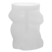 9Szt Białe Formy Silikonowe Do Świec Mydła DIY