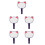 5St Droog Uitwisbare Paddles Bord Multifunctioneel Voor 7