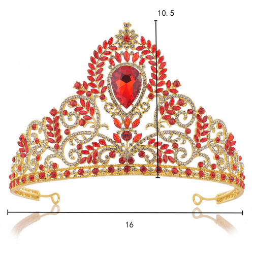 2Pz Tiara Barocca Per Matrimonio E Occasioni 1