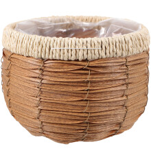 3Szt Woven Flower Planter Kosz Z Rattanu Do Dekoracji I Przechowywania