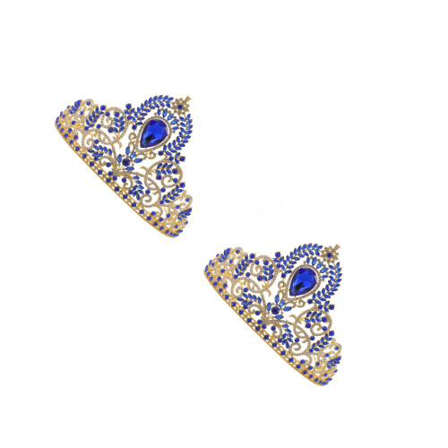 2Pz Tiara Barocca Per Matrimonio E Occasioni 2