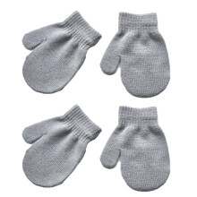 Toddler Mittens for Winter, Warm Knit Gloves Magic Stretch Mittens, Soft Knit Gloves Warm Kids Thick Cold Mittens for Boys Girls, Suitable for Everyda