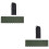 2Pz Windscreen Antivento Verde in Ferro Per Fornello E Bbq Portatile 6