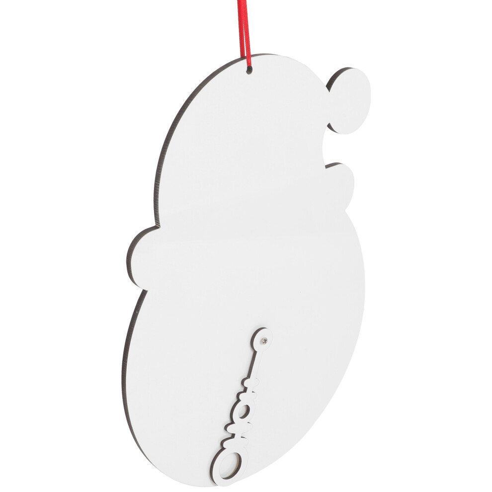 2Szt Kalendarz ŚWiąTeczny Akrylowy BiałY Dekoracja Na Okno I-image