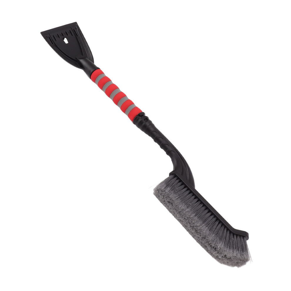 Detachable Ice Scraper Snow Brush - Ergonomic Foam Grip, 66Cm Gray/Red 6941371159413