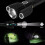 Υπερφωτεινός τακτικός φακός, τρία LED XPG, ευρεία δέσμη, ισχυρός μαγνήτης νεοδυμίου, 7