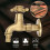 Antique Solid Brass Faucet, Vintage Design Water Tap For Bathroom Kitchen (Long) 5
