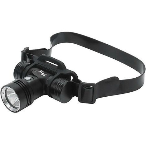Aquatic Explorer, Επαναφορτιζόμενος φακός κεφαλής κατάδυσης - Υπερφωτεινός υποβρύχιος