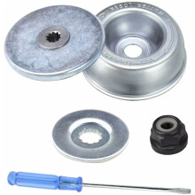 Kit de accesorii pentru mașini de tuns iarba cu fir, kit de șaibă pentru întreținere profesională cu piuliță de blocare și placă de ghidare