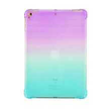 Sarokvédő tok, ütésálló, áttetsző hátlap, tartós TPU borítás iPad Air1, Air2, Pro9.7, 2017, 2018 készülékekhez, vékony kialakítás.