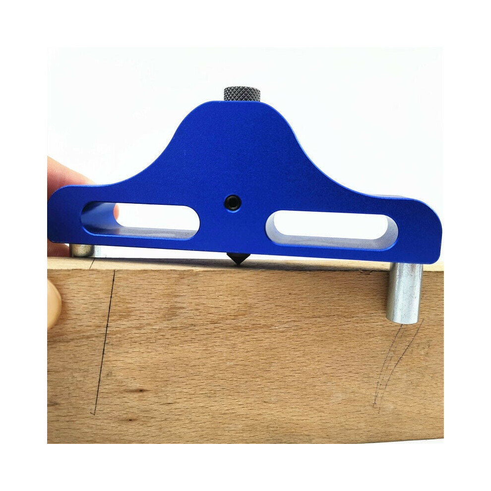 Aviation Aluminum Construction Adjustable Sharpening Guide, Self Centering Dowel Jig Kit Offers Wide Application Woodworking And Corrosion Resistant 9173940318274