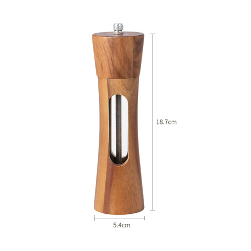 Dining Table Protector for Multi-functional Usage, Natural Solid Wood Mills & Shakers Stand, Elegant Design for Clean and Mess Free Kitchen 1
