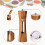Dining Table Protector for Multi-functional Usage, Natural Solid Wood Mills & Shakers Stand, Elegant Design for Clean and Mess Free Kitchen 3