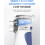 Adjustable Nebulization Rate Nebulizer, Quiet Working Portable Nebulizer with Rechargeable Battery, Compact Design for Easy Transportation 4