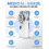 Adjustable Nebulization Rate Nebulizer, Quiet Working Portable Nebulizer with Rechargeable Battery, Compact Design for Easy Transportation 3