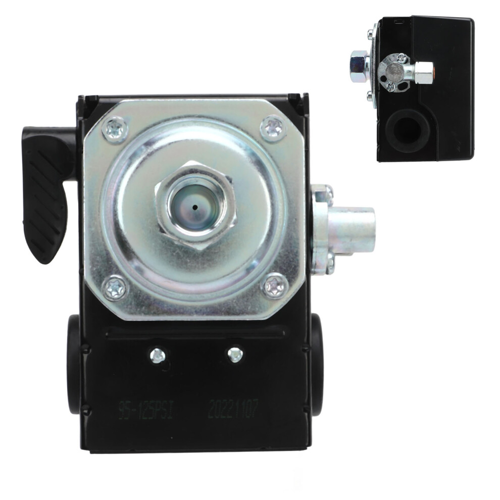 Cw207576av Metal Alloy Pressure Switch For Air Compressors, 95/125 Psi, 1/4In 8471371162727