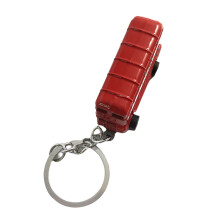 British Metal Key Rings Keychains with Bus-Bus keychain