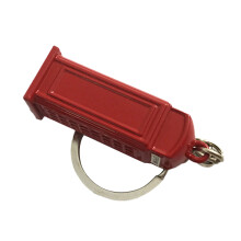 British Keychain Unique Metal British Key-Phone booth keychain