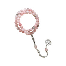 Jades comme bijoux en perles de verre Hui, bracelet robuste-Rose