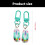 Small Flip Flop Keychain Stylish Bag Accessory for Keys-White 4