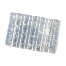 Silicone Nail Embellishment Molds Dessert Bear-Star Chain 2