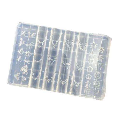 Dessert Bear Theme Small Accessory Crafting Molds-Star Chain 1