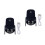 2Stk Tragbarer Multi-Funktionsventilator Mit Handyhalter USB 5