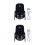 2Stk Tragbarer Multi-Funktionsventilator Mit Handyhalter USB 7