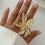 Elegante, verstellbare Eheringe, Dating-Ringe,-Silber 2