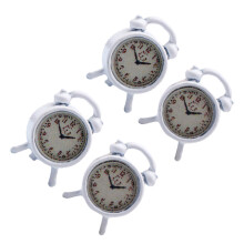 8Stk Wecker Modell Metall Mehrfarbig Für Wohnaccessoires