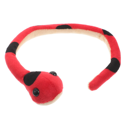 4Stk Plüsch Schlange Schmuckarmband Bunt Für Kinder 2