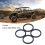 4 pcs Rubber Silent Crossover Rings for KRX KRX4 1000 Damping Buffer 7